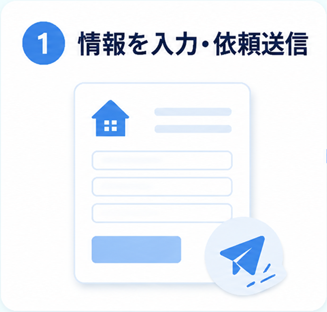 売却までの流れ 1